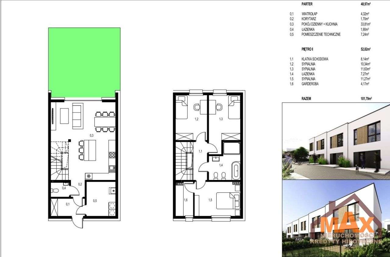 Domy w zabudowie szeregowej - Pełny obrazek: 5/5