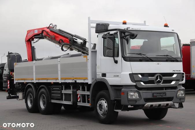 Mercedes-Benz ACTROS 3336 / 6 X 4 / SKRZYNIOWY - 6,85 M + HDS FASSI F195 / PILOT / EPS + SPRZĘGŁO / 08.2012 R - 16