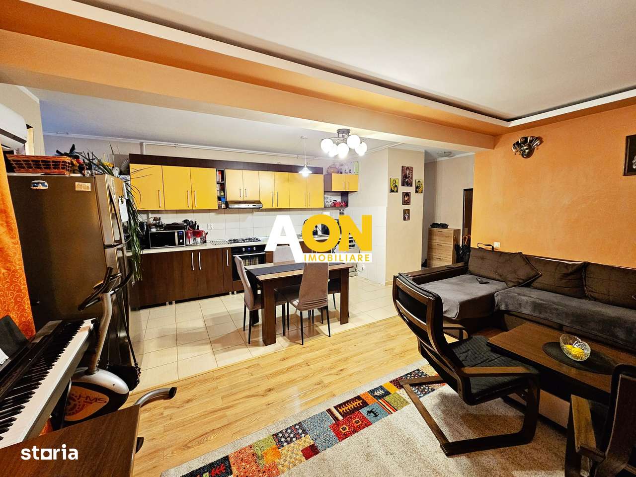 Apartament 3 camere, 73 mp utili. mobilat, utilat, etaj 1, Cetate - Imagine principală: 3/7