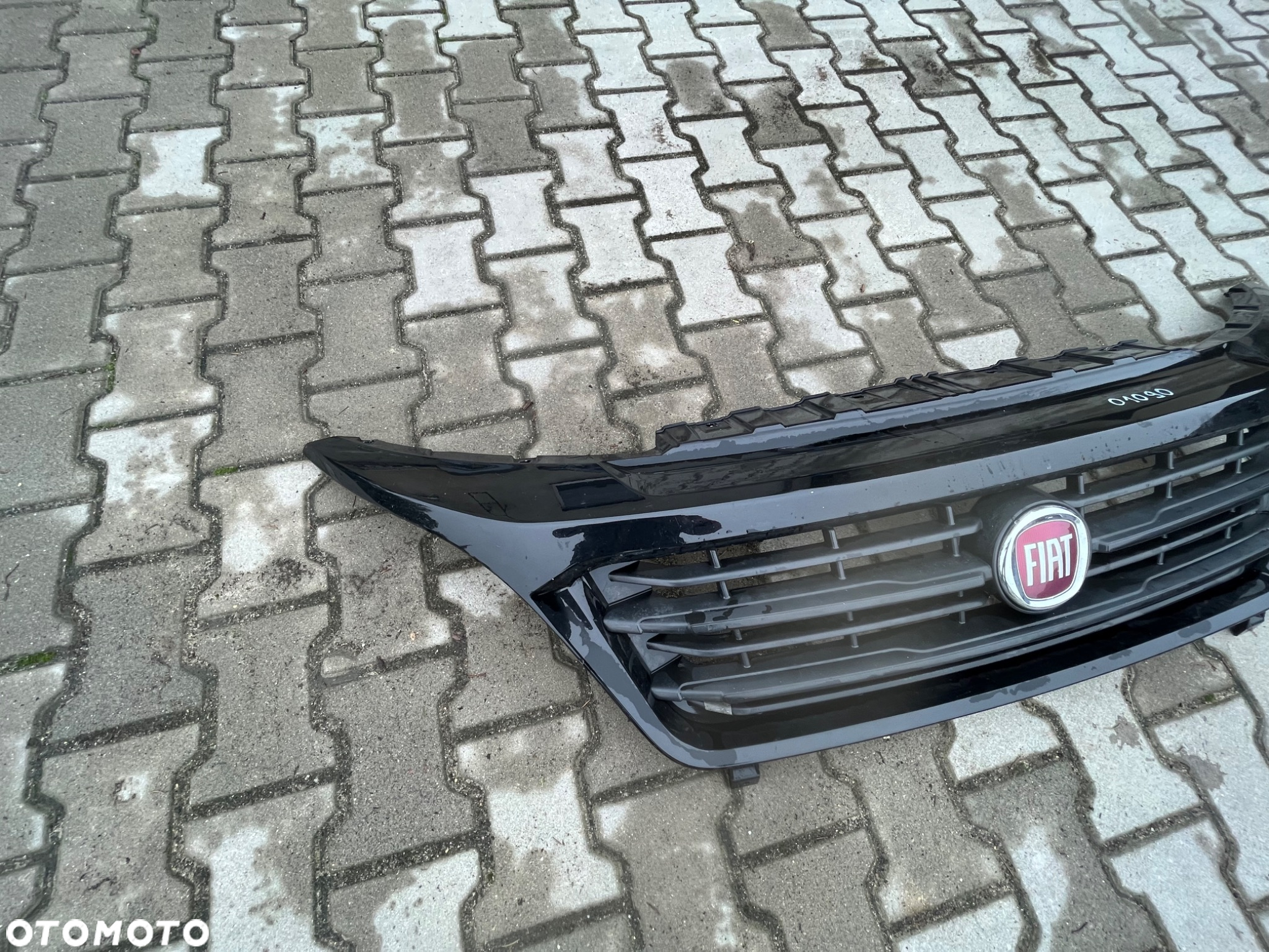 Atrapa Grill Fiat Ducato 14-18 Czarny Połysk - 5