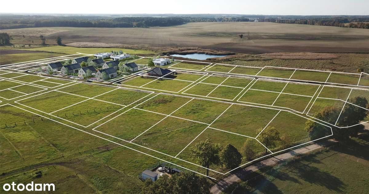 Działka 1010 m², media, MPZP, lasy, blisko PKP-14