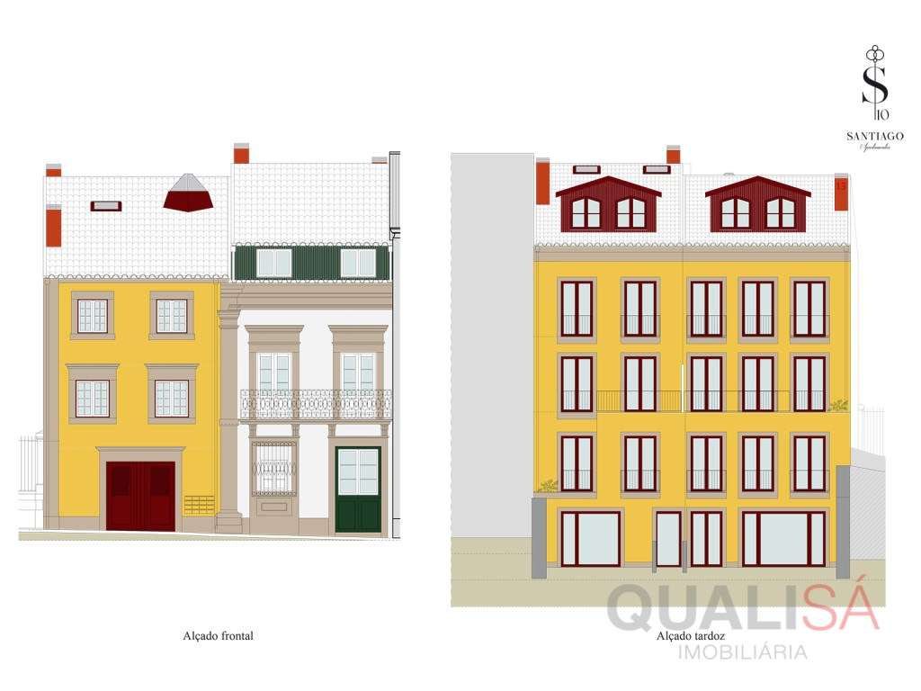 Apartamento T1+1 novo no centro histórico de Braga, no Largo Santia...-7