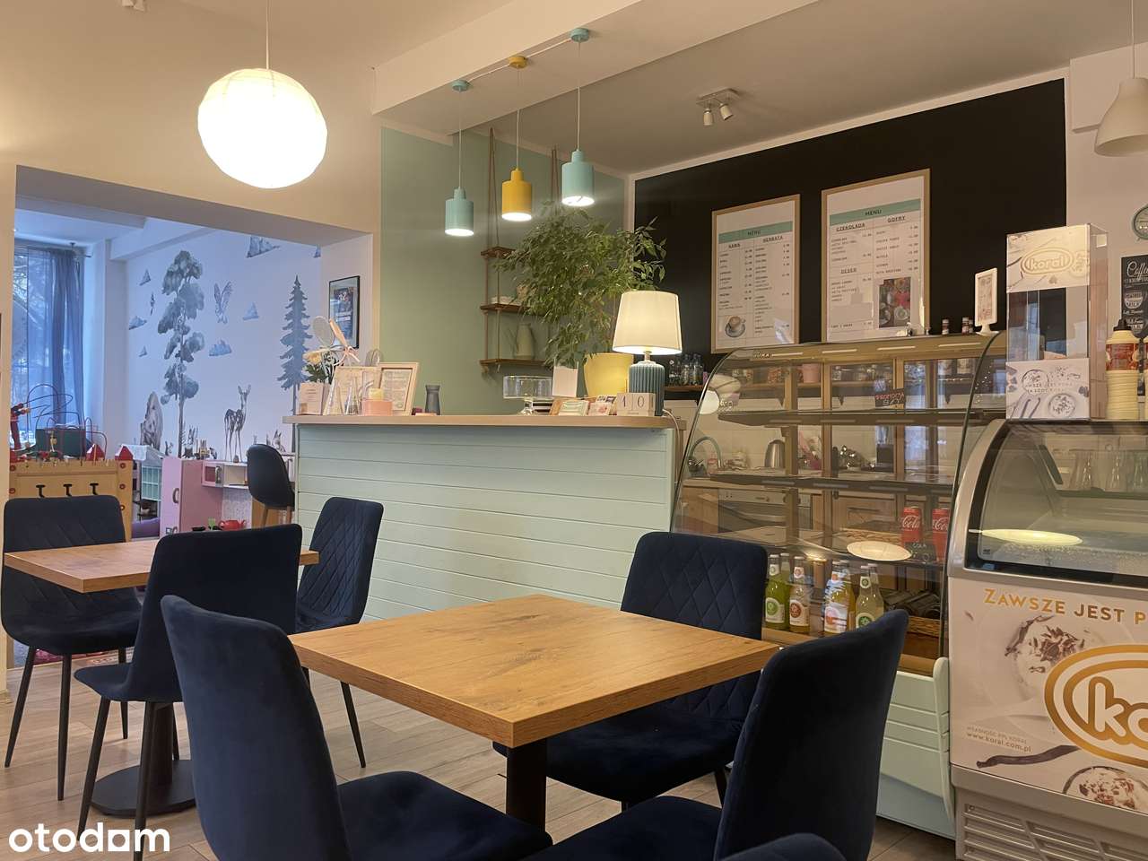 Odstępne za w pełni funkcjonującą kawiarnię dla dzieci, obejmujące-2