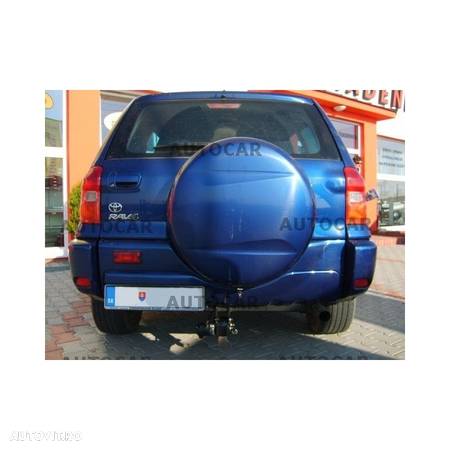 Carlig de remorcare pentru TOYOTA RAV 4 - 5usi., 4x4, ( XA 2 ) - sistem demontabil  automat cu clema - din 2000 pana 2005 - 7