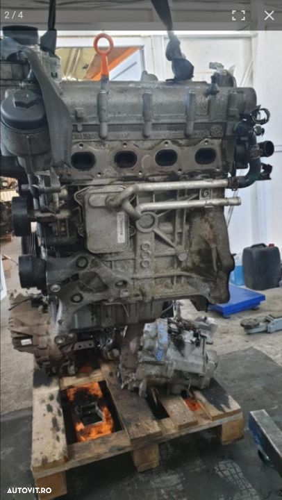 Motor complet fara anexe vw golf 5 blp 1.6 fsi - 2