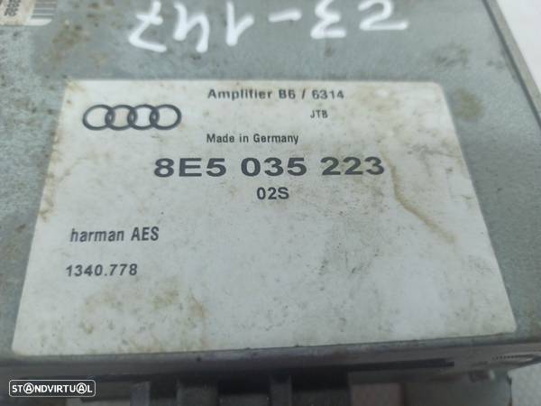 Amplificador Som Audi A4 (8E2, B6) - 5