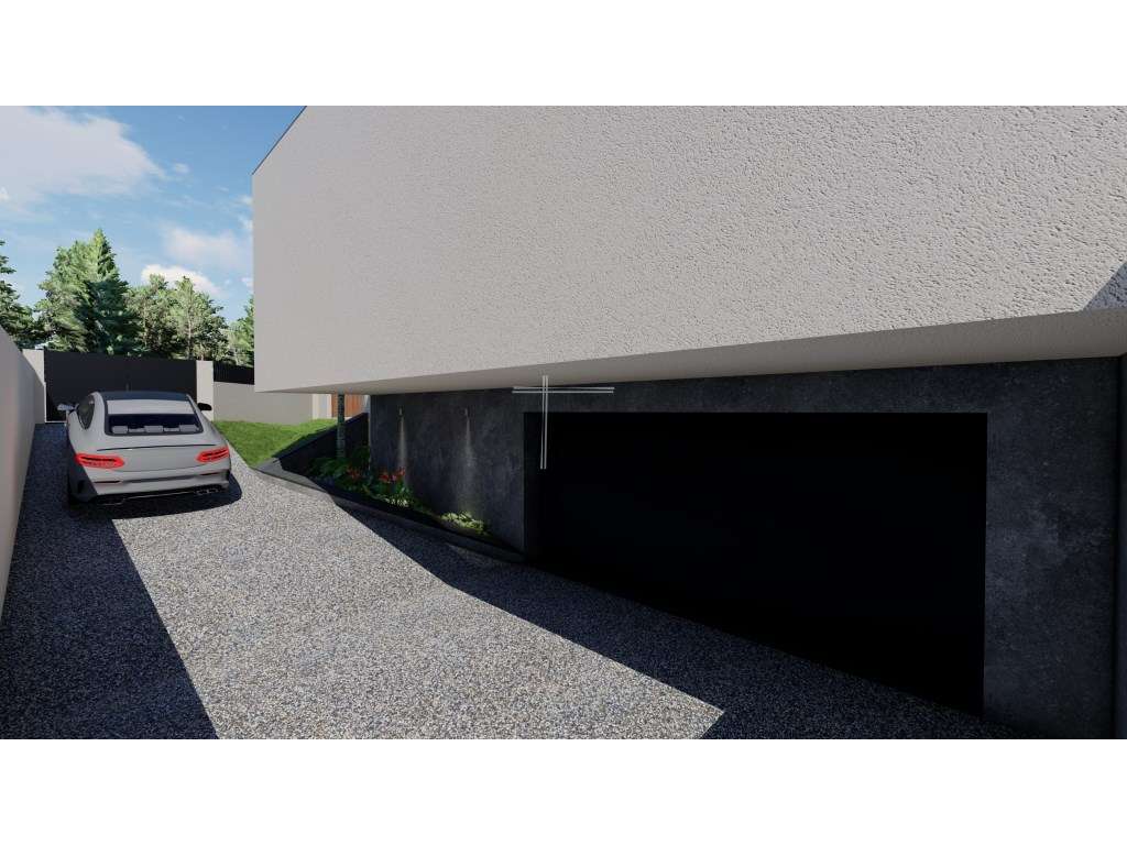 Moradia isolada T5, arquitetura contemporânea com garagem e piscina...-11