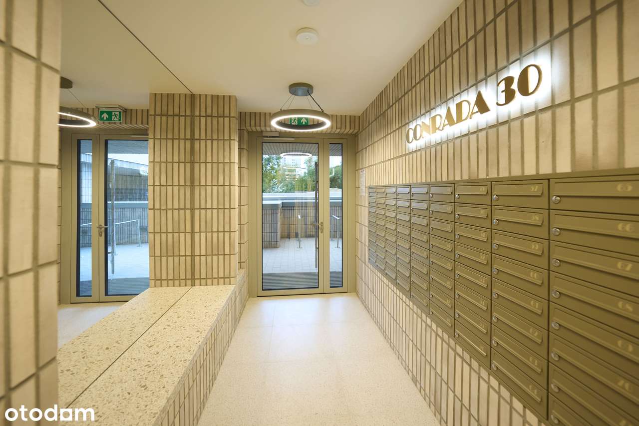 Mieszkanie 1-pokojowe z loggią w gotowej inwestycji Conrada 30-10