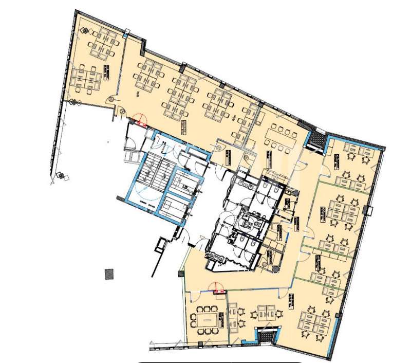 Biuro w kameralnym budynku z tarasem - Pełny obrazek: 4/7