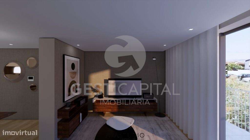 T2 novo com terraço e varanda e lugar de garagem no centro do Marco-10