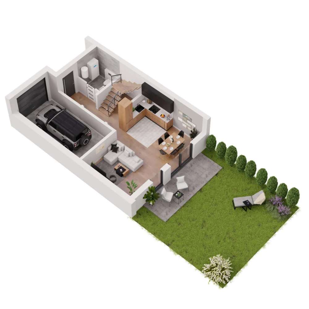 Południowy Zakątek | dom 4-pok. | D4.A - Pełny obrazek: 4/10