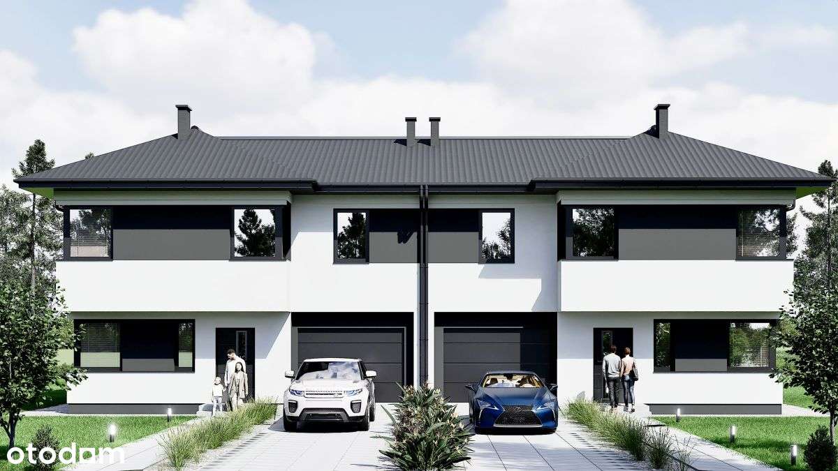 Bliźniak z garażem i  dużą działką! 1km do Pkp! - Pełny obrazek: 5/11