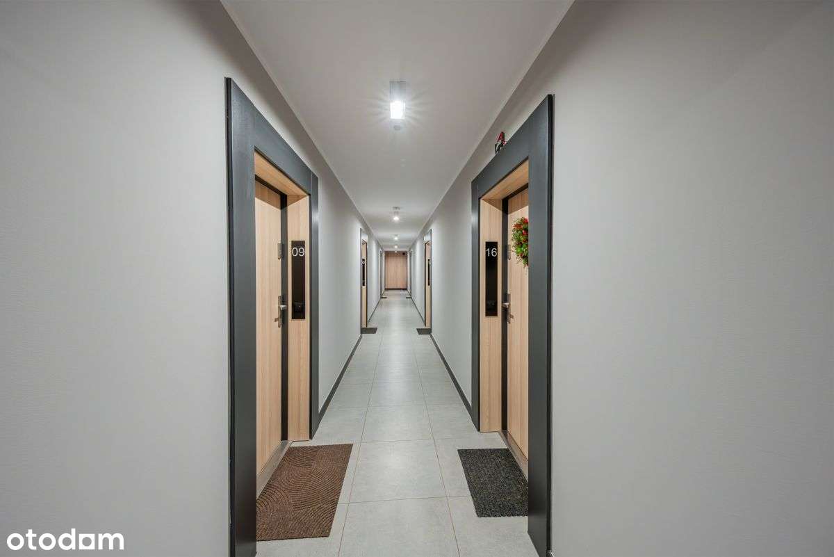 Wysoki standard, mieszkanie 2 pok., ogród, hala-8