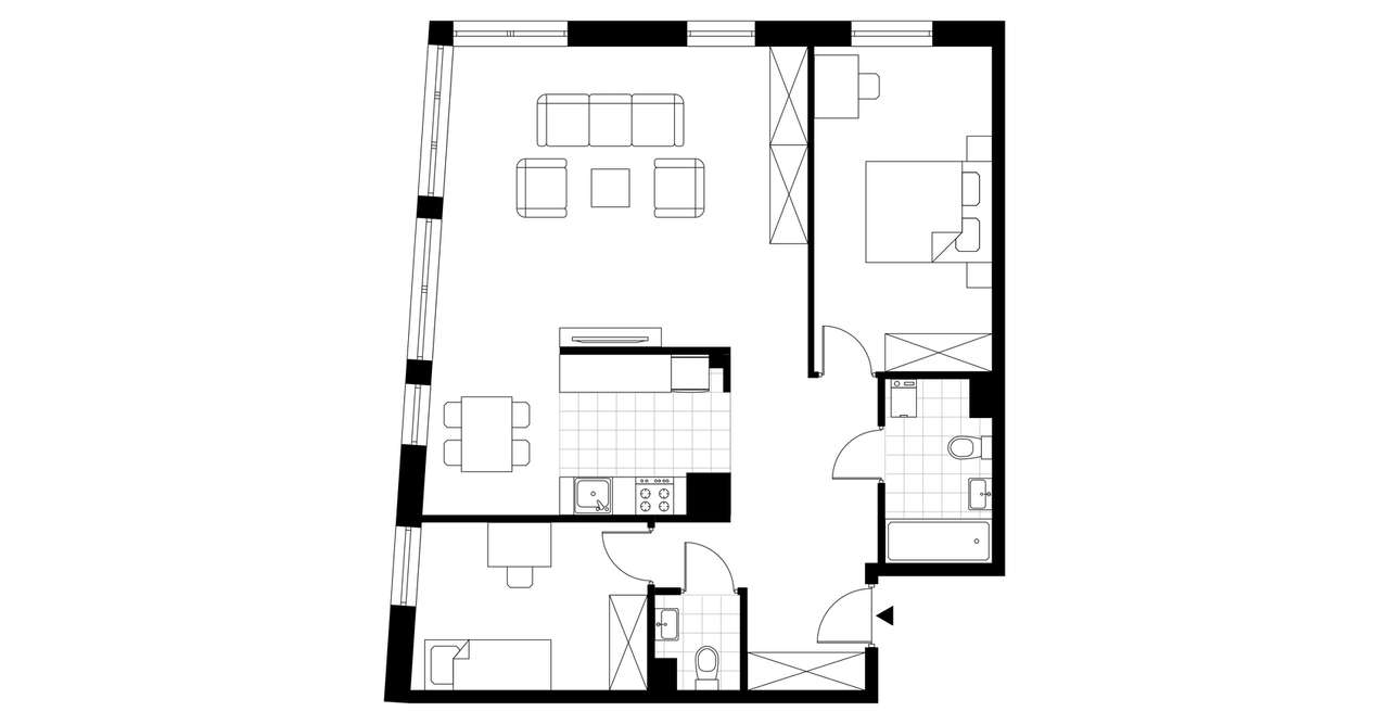 Moderato I​I​I | mieszkanie 3-pok. | D4 - Pełny obrazek: 4/9