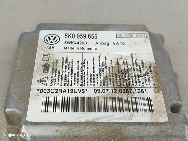 Centralina De Airbag Volkswagen Golf Vi (5K1) - 4