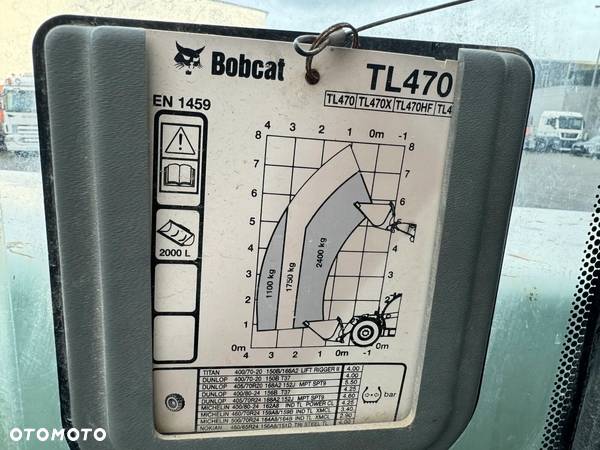 Bobcat TL 470 ŁADOWARKA TELESKOPOWA 9 TON - 25