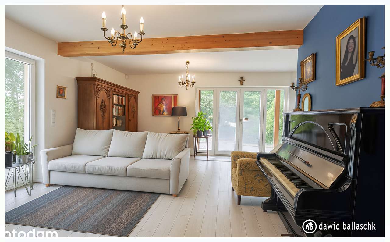 Wyjątkowy dom dwurodzinny na skraju lasu-4