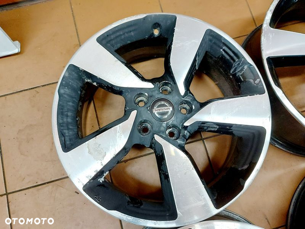 NISSAN QASHQAI II J11 X-TRAIL FELGI ALUMINIOWE ALUFELGI 18 CALI 5x114.3 7J ET40 - 5