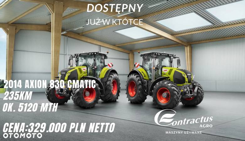 Claas AXION 830 CMATIC CEBIS - 1