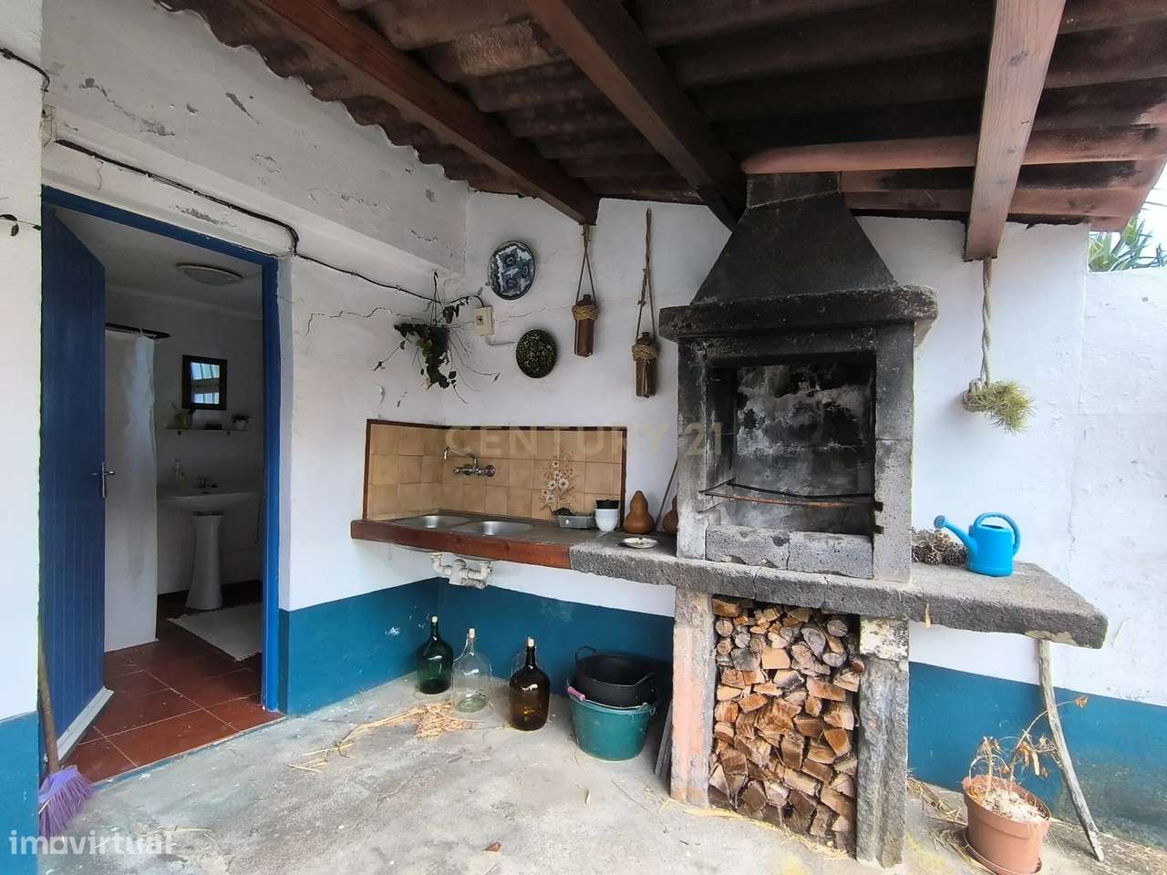 Casa T1 na Lomba Maia com  vista Mar e Grande Terreno para Explorar - Grande imagem: 5/20