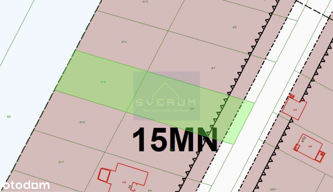 Duża działka budowlana w Kucharach - Pełny obrazek: 5/5