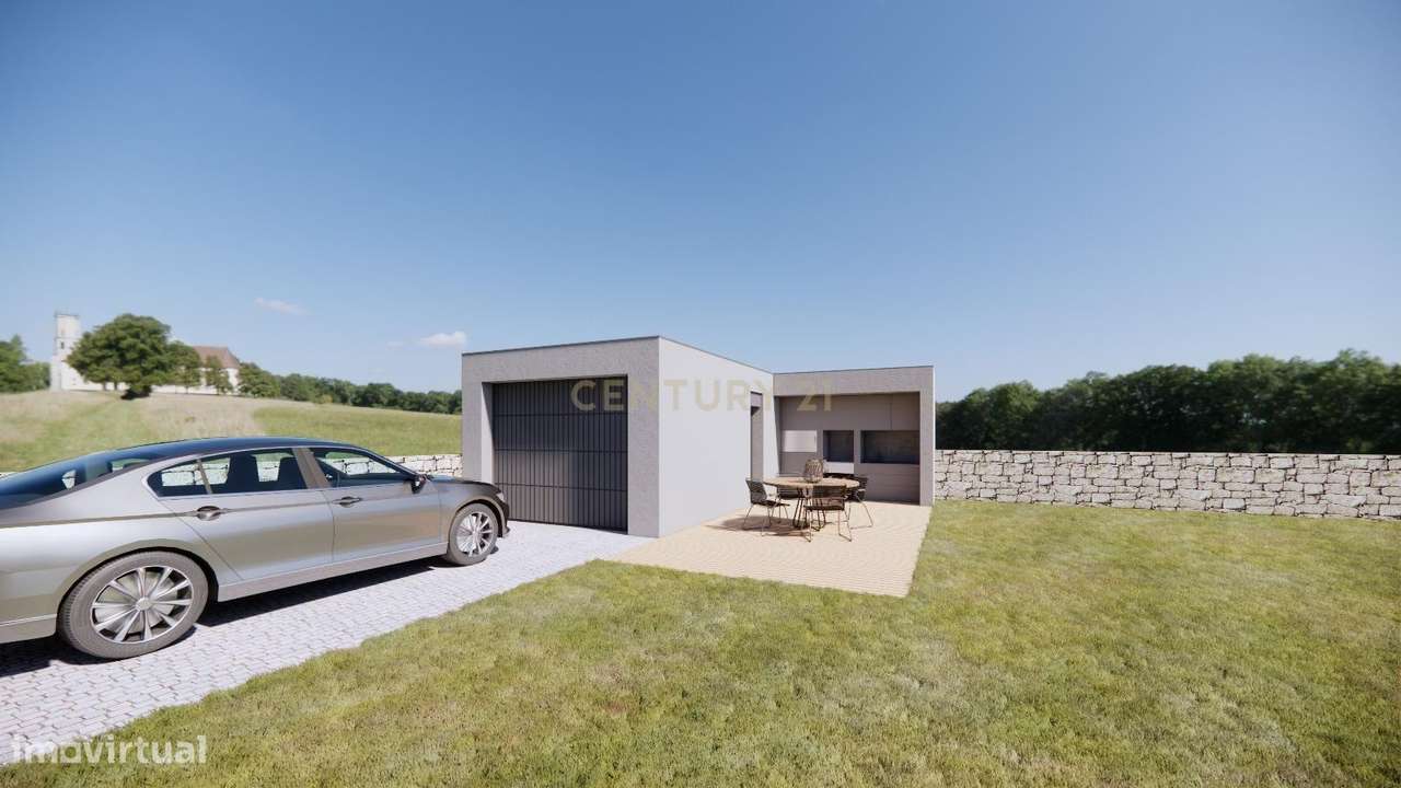 Moradia V3 Térrea Isolada em Castelões, Penafiel (Lote9) - Grande imagem: 3/4