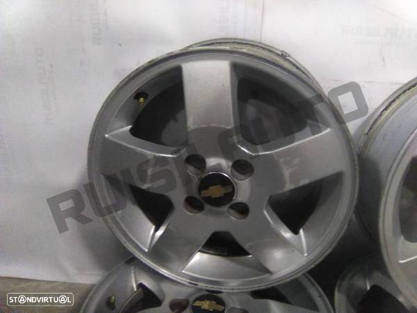 Conjunto Jantes Alumínio R15  Chevrolet Aveo / Kalos Saloon (t2 - 3