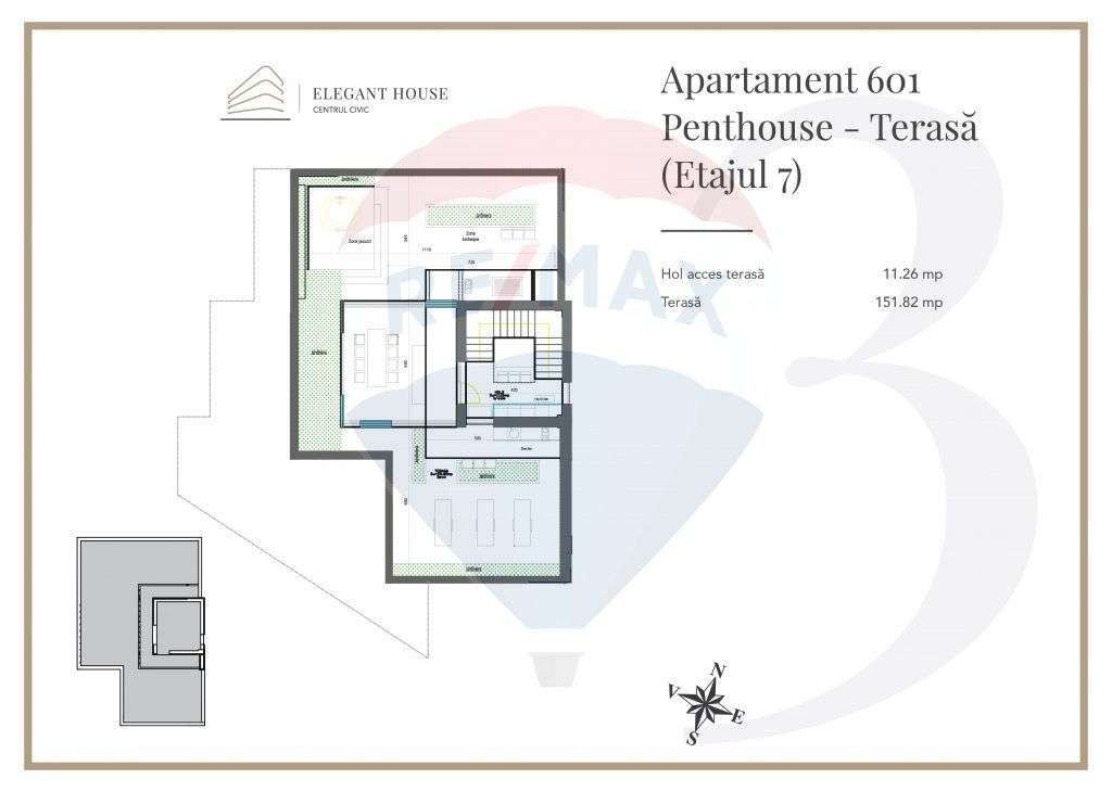 Penthouse de lux cu rooftop și lift privat I Elegant House Brașov - Imagine principală: 5/9