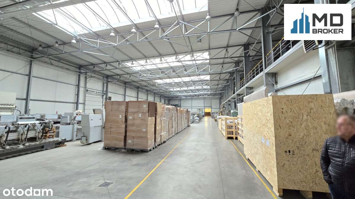 Obiekt produkcyjno-magazynowy + biura/działka 1,8h-0