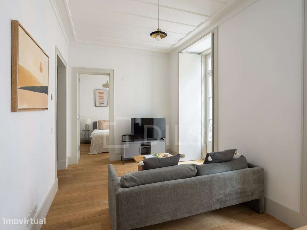 Apartamento T1 Lisboa mobilado com varanda para arrendar - Grande imagem: 2/20