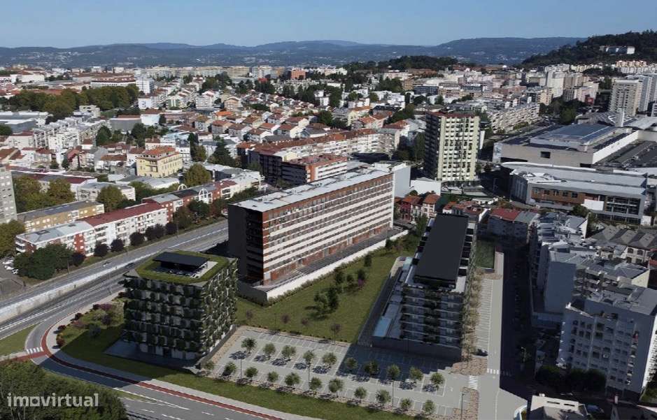 Apartamento T1 novo em condomínio fechado com piscina-16