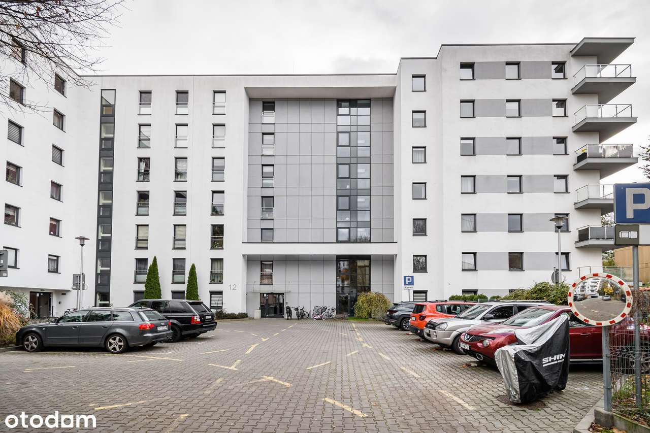 2 pokoje | Ogródek | Miejsce postojowe | Nowoczesny apartamentowiec-17