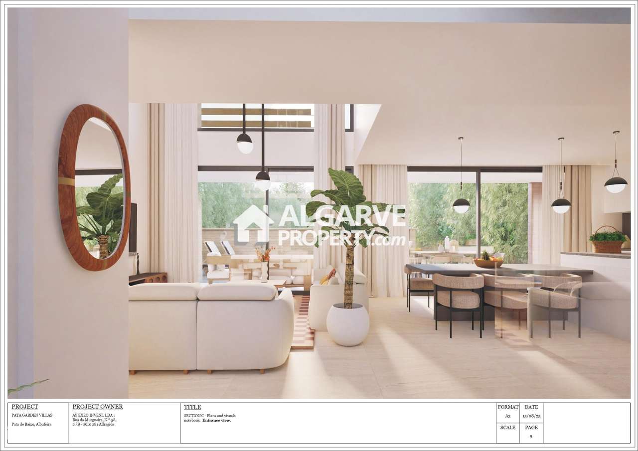 Moradia V3 em construção perto da praia entre Vilamoura e Albufeira - Grande imagem: 3/15