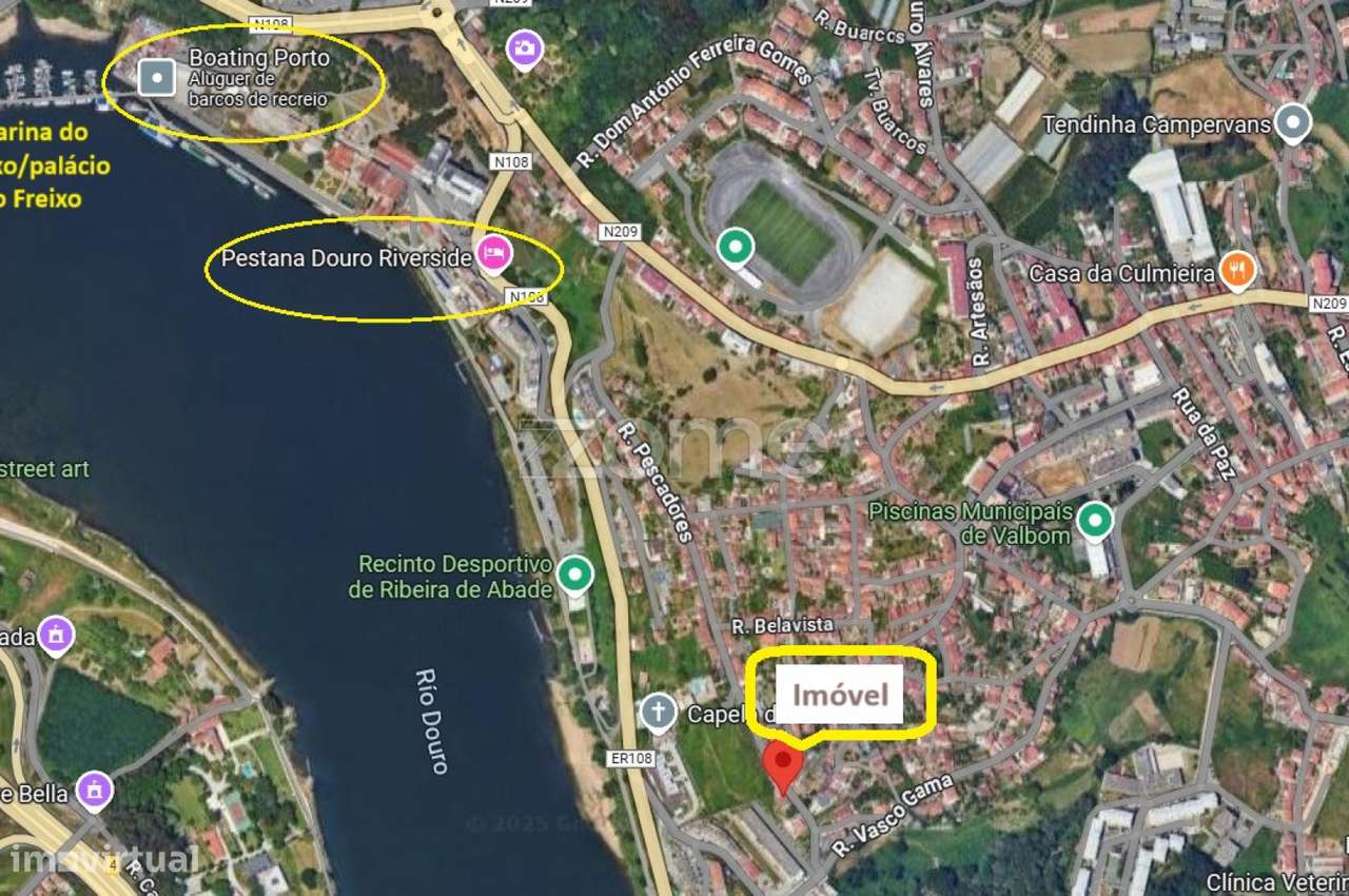 Moradia T2+1 com jardim e vista para o Rio Douro em Valbom, Gondomar-2