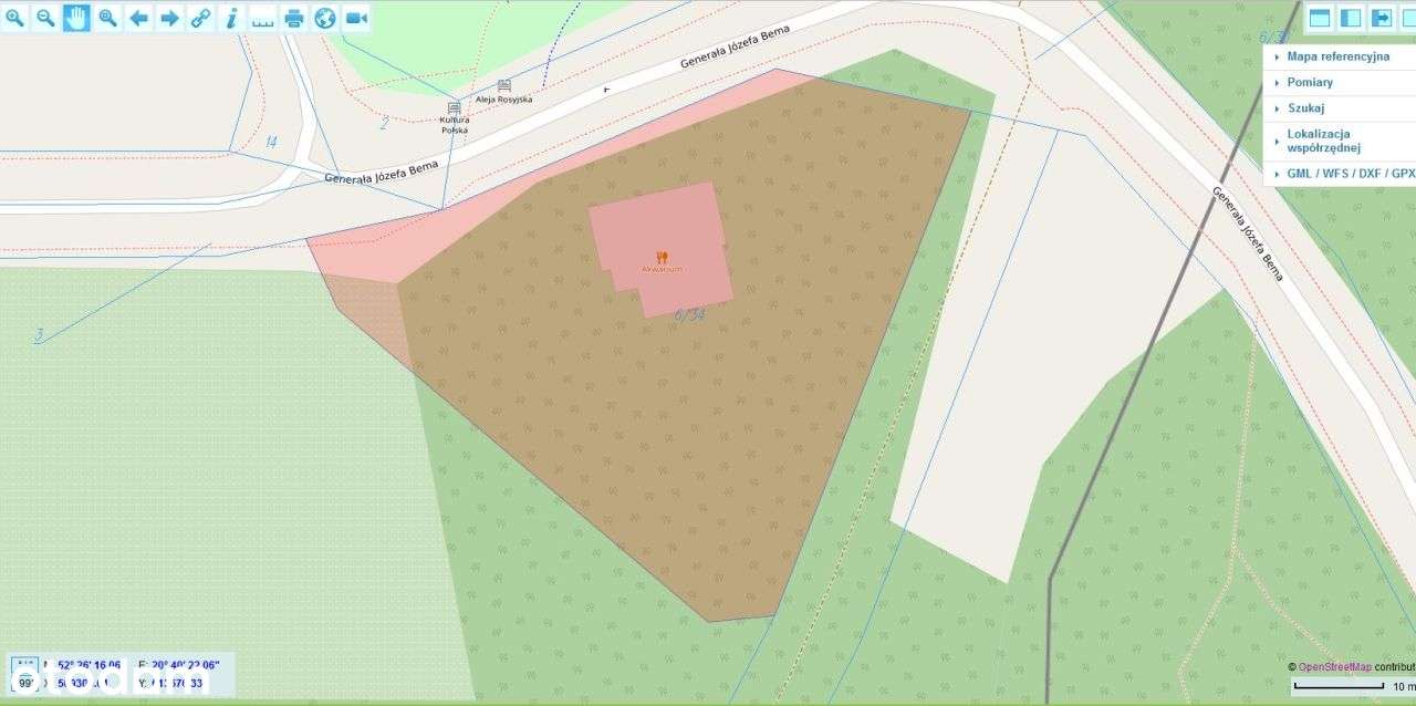 Nowy Dwór Mazowiecki ul. Bema dz. 6/34-6
