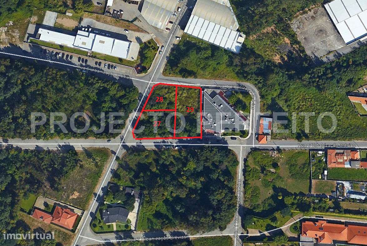 Lote de Terreno  Venda em Paços de Brandão,Santa Maria da Feira - Grande imagem: 3/4