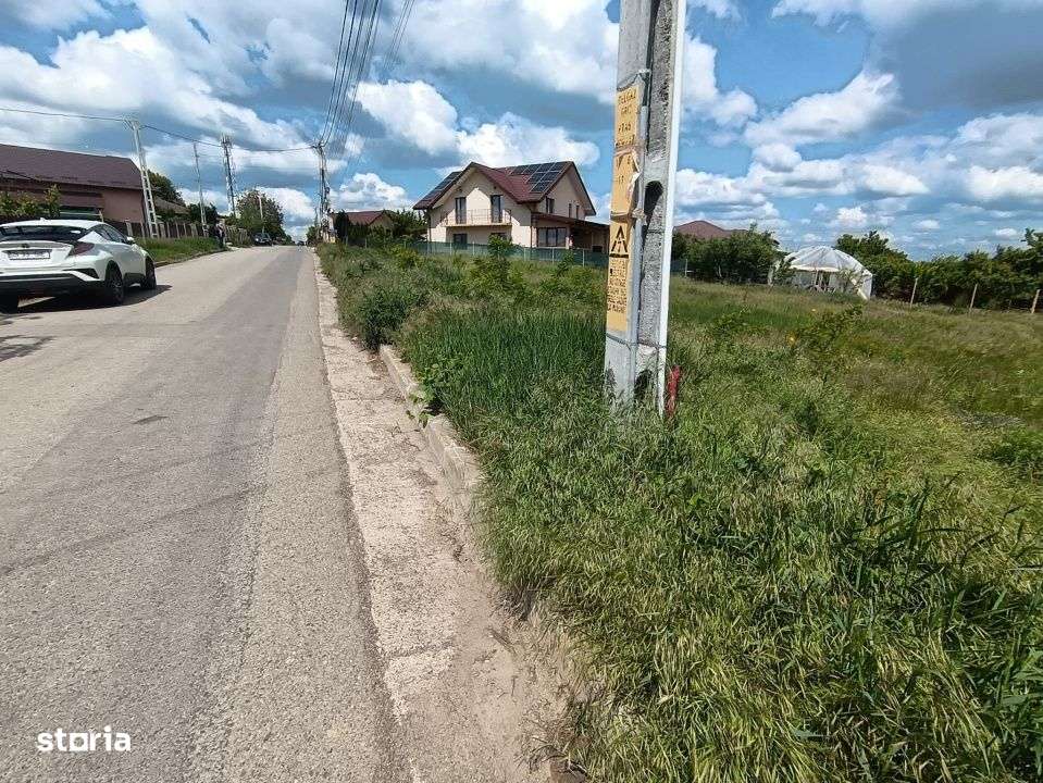 TEREN INTRAVILAN, TOATE UTILITATILE, DESCHIDERE LA SOSEA, ACTE IN REGU - Imagine principală: 4/6