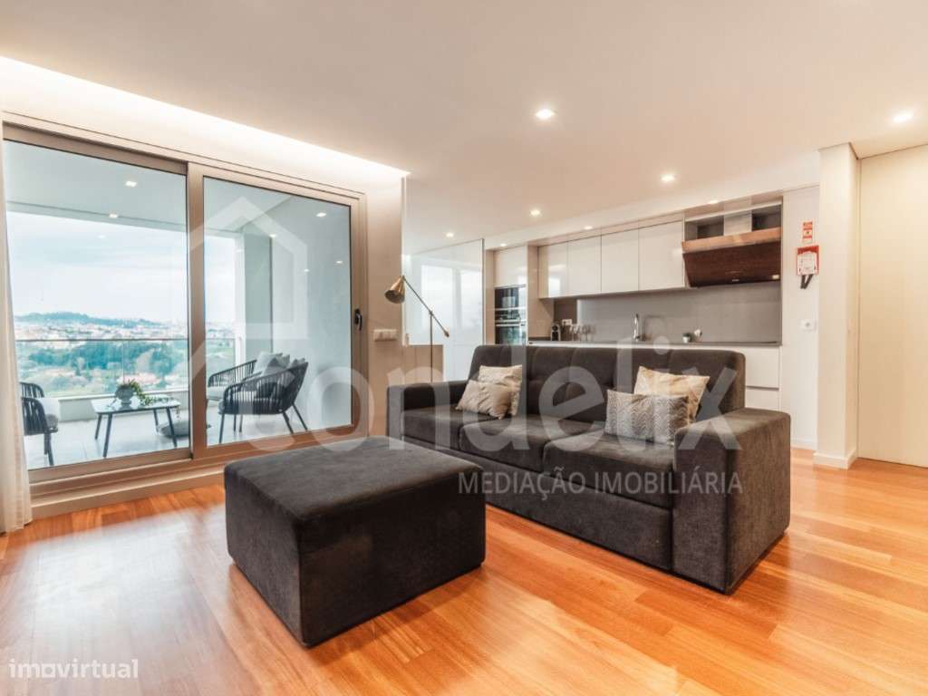 Apartamento T3 com vista rio, para venda no Freixo, Gondomar-13