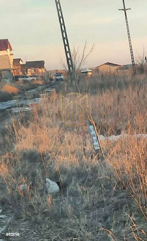 Teren intravilan comuna Berceni 305 mp  20500eur - Imagine principală: 3/3