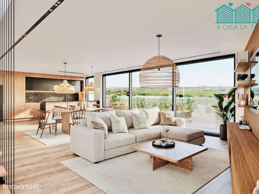 Apartamento T4 Duplex com Lugares de Garagem na Praia da Vagueira - Grande imagem: 3/11