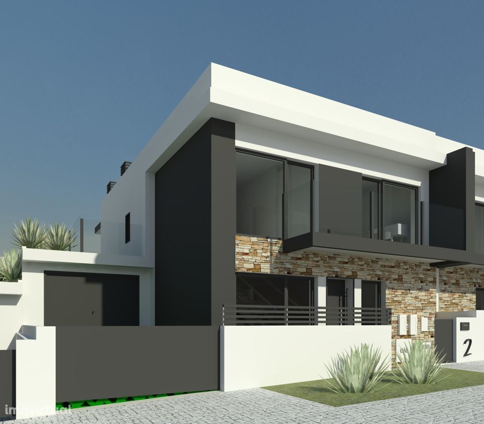 Moradia isolada V4 duplex em Projeto com piscina