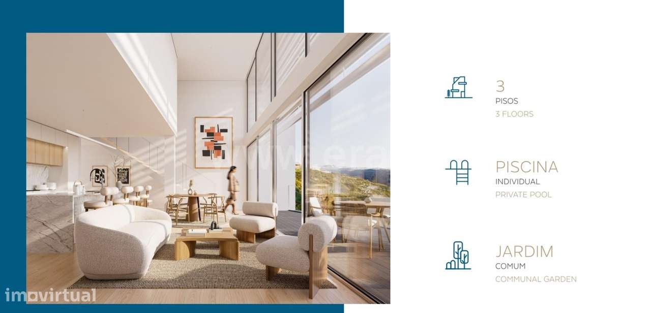 Moradia V3, Vista Mar, Carvoeira - Grande imagem: 4/15