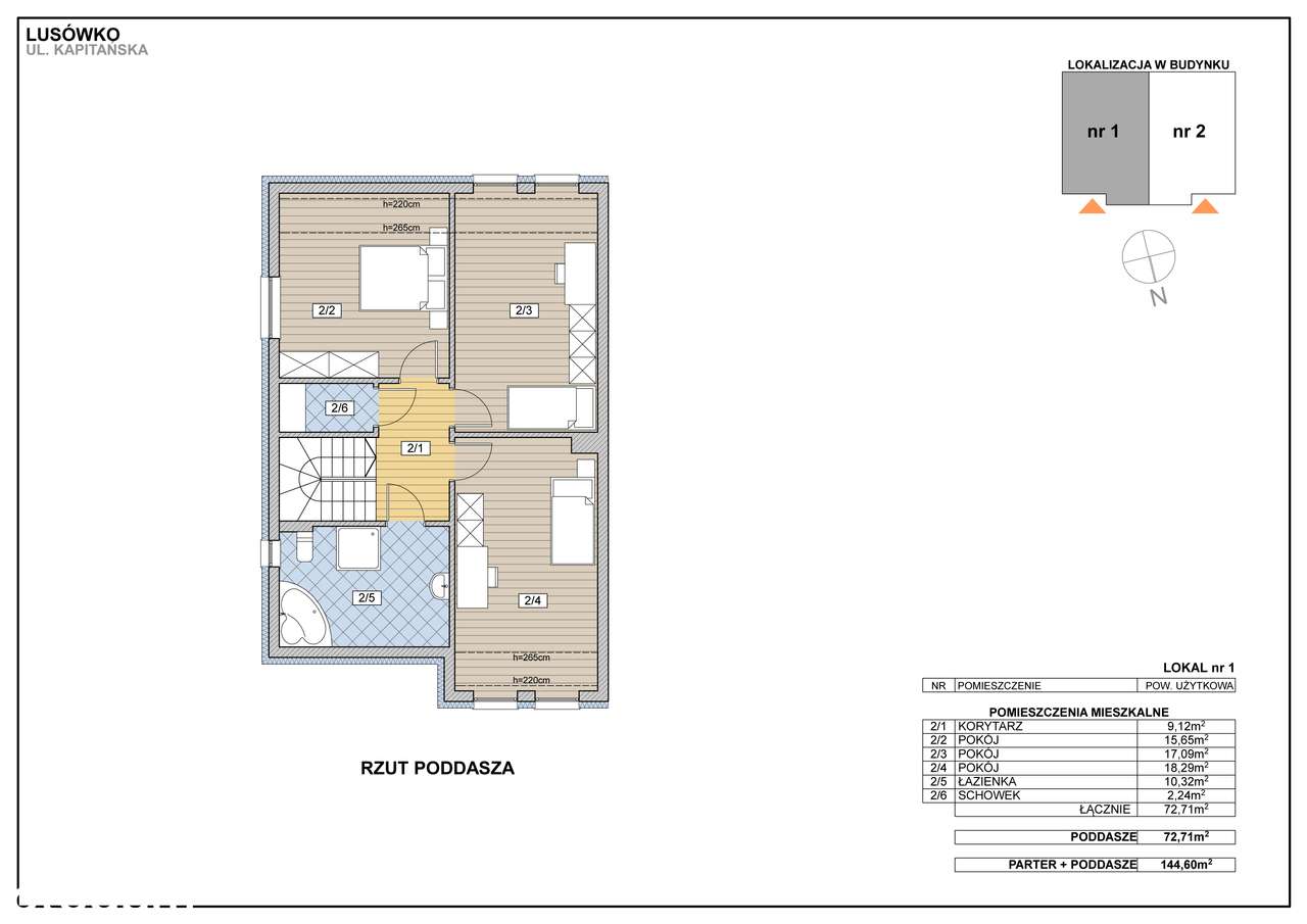 Lokal mieszkalny w bliźniaku Lusówko Os. Morskie - Pełny obrazek: 5/5