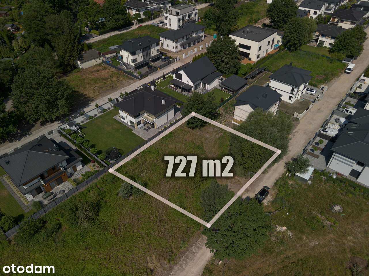 Wawer| Działka budowlana | Doskonałe wymiary