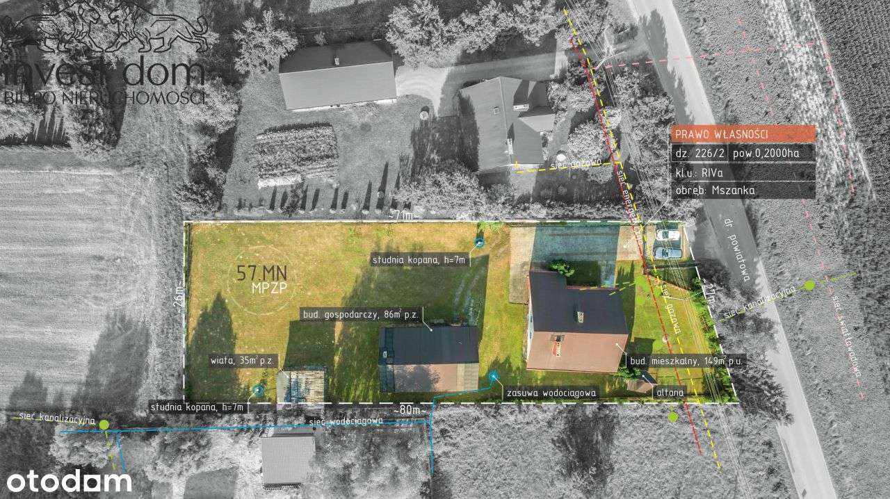 Dom na sprzedaż Mszanka k. Gorlic | 149 m² | dział-3