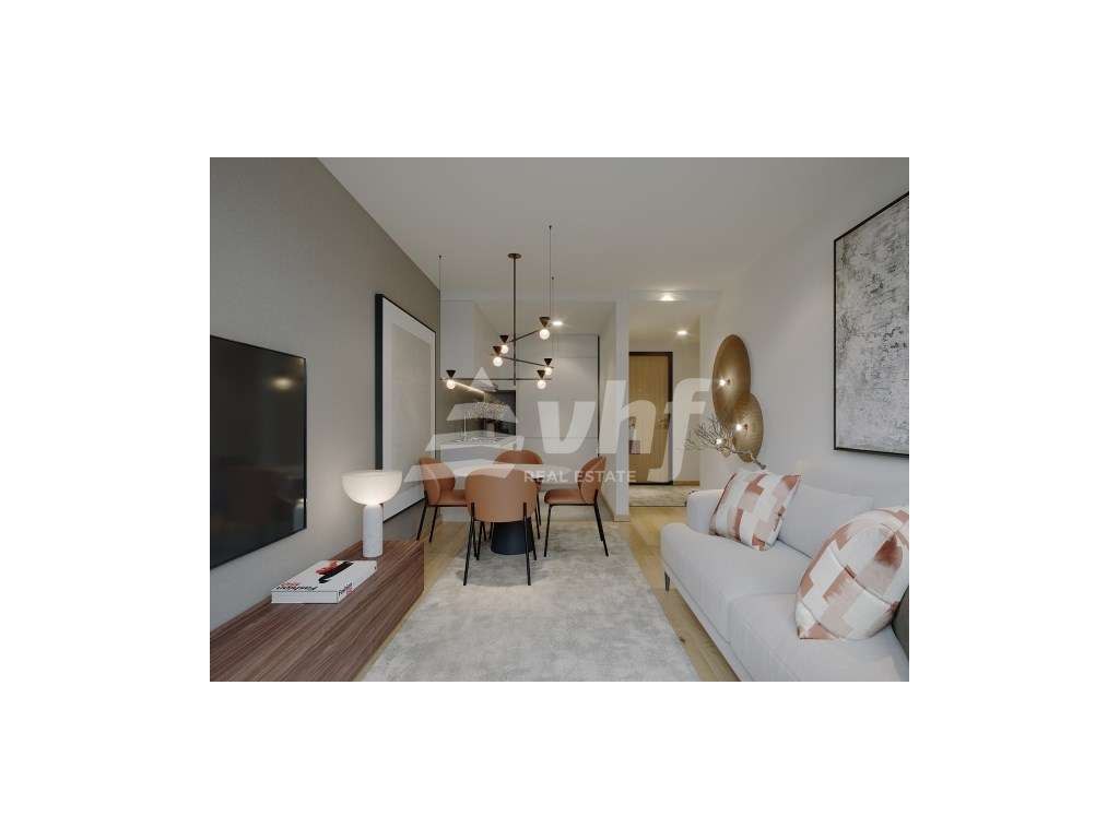 Apartamento T2 para venda em condomínio fechado.-10