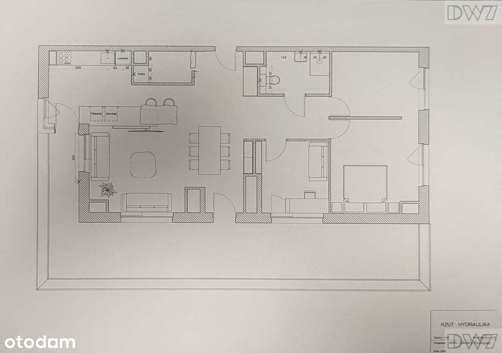 4 pokoje,3 m.postojowe,taras 40 m2,widok na Wawel-19
