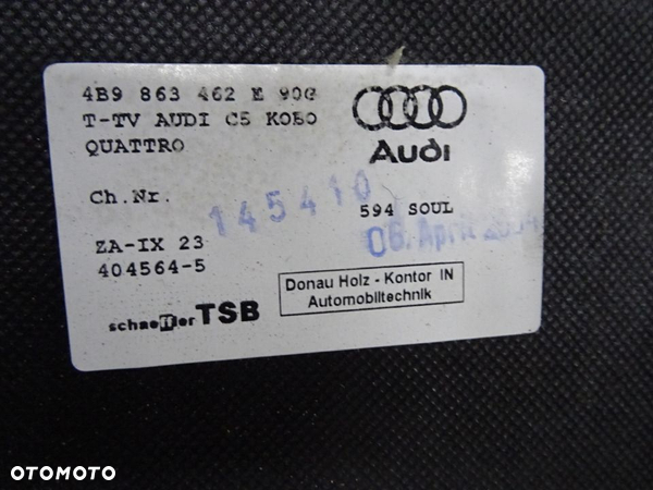 BOCZEK BOCZKI PODŁOGA BAGAŻNIKA AUDI A6 C5 S-LINE NR66 - 4