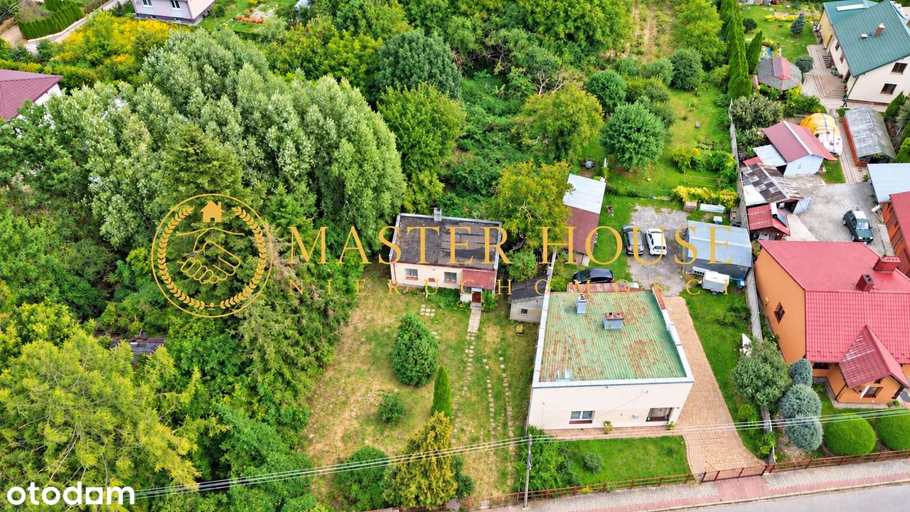 Dom z dużą działką 1900 m² i mediami – Szewna koło Ostrowca-6