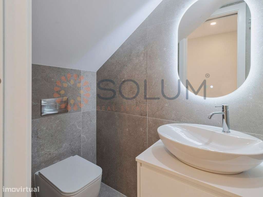 Duplex T2 novo, com grande terraço - Montijo-12